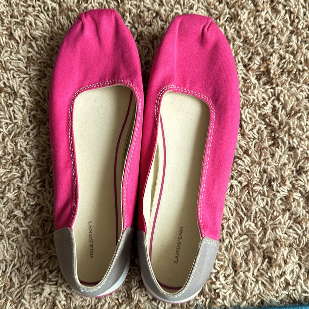 Lands’ End Slip on Shoes